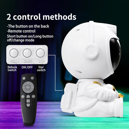 LED Astronaut Projector Night Light!