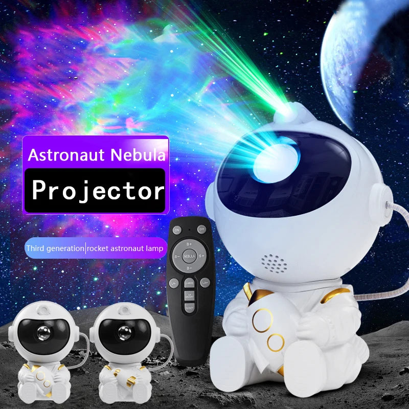 LED Astronaut Projector Night Light!
