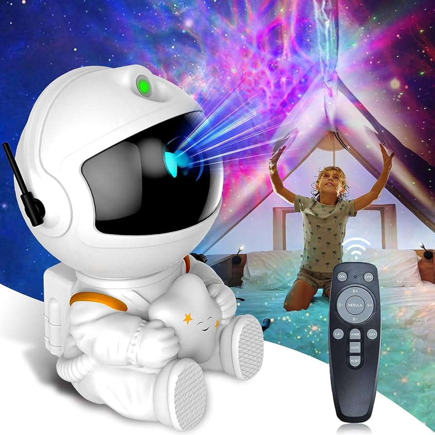 LED Astronaut Projector Night Light!